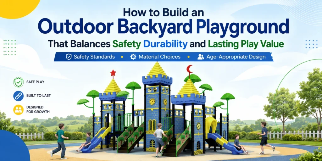 How to Build an Outdoor Backyard Playground That Balances Safety Durability and Lasting Play Value