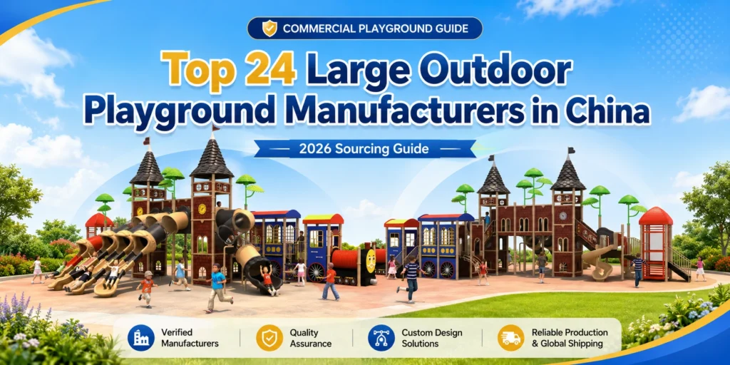 Top 24 large outdoor playground Manufacturers in China 2026 Sourcing Guide