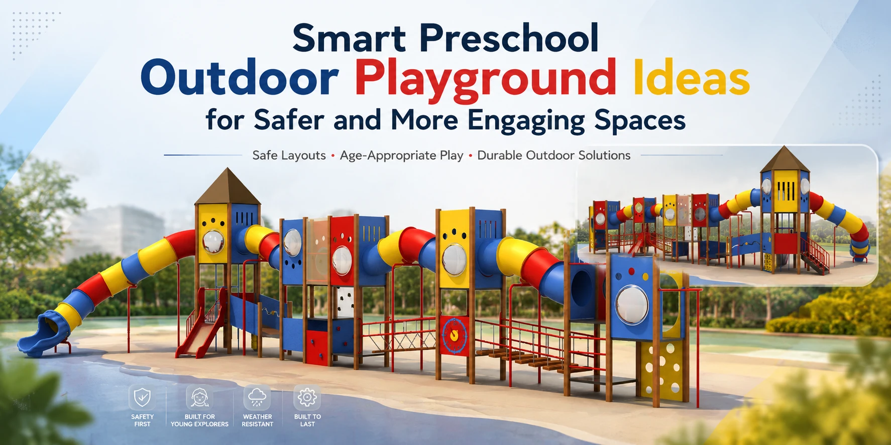 Smart Preschool Outdoor Playground Ideas For Safer And More Engaging Spaces