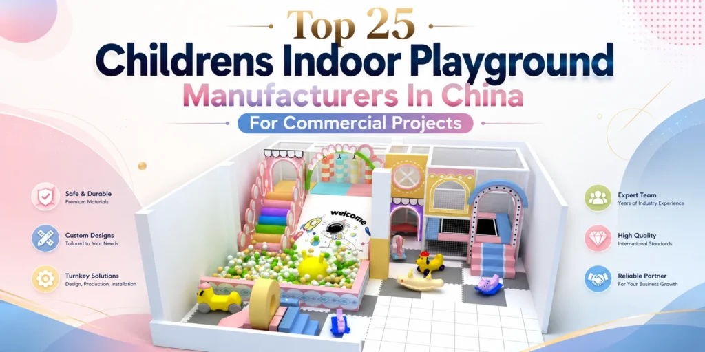 Top 25 Childrens Indoor Playground Manufacturers In China For Commercial Projects