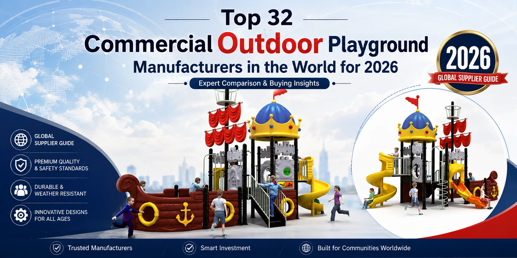 Top 32 Commercial Outdoor Playground Manufacturers In The World For 2026