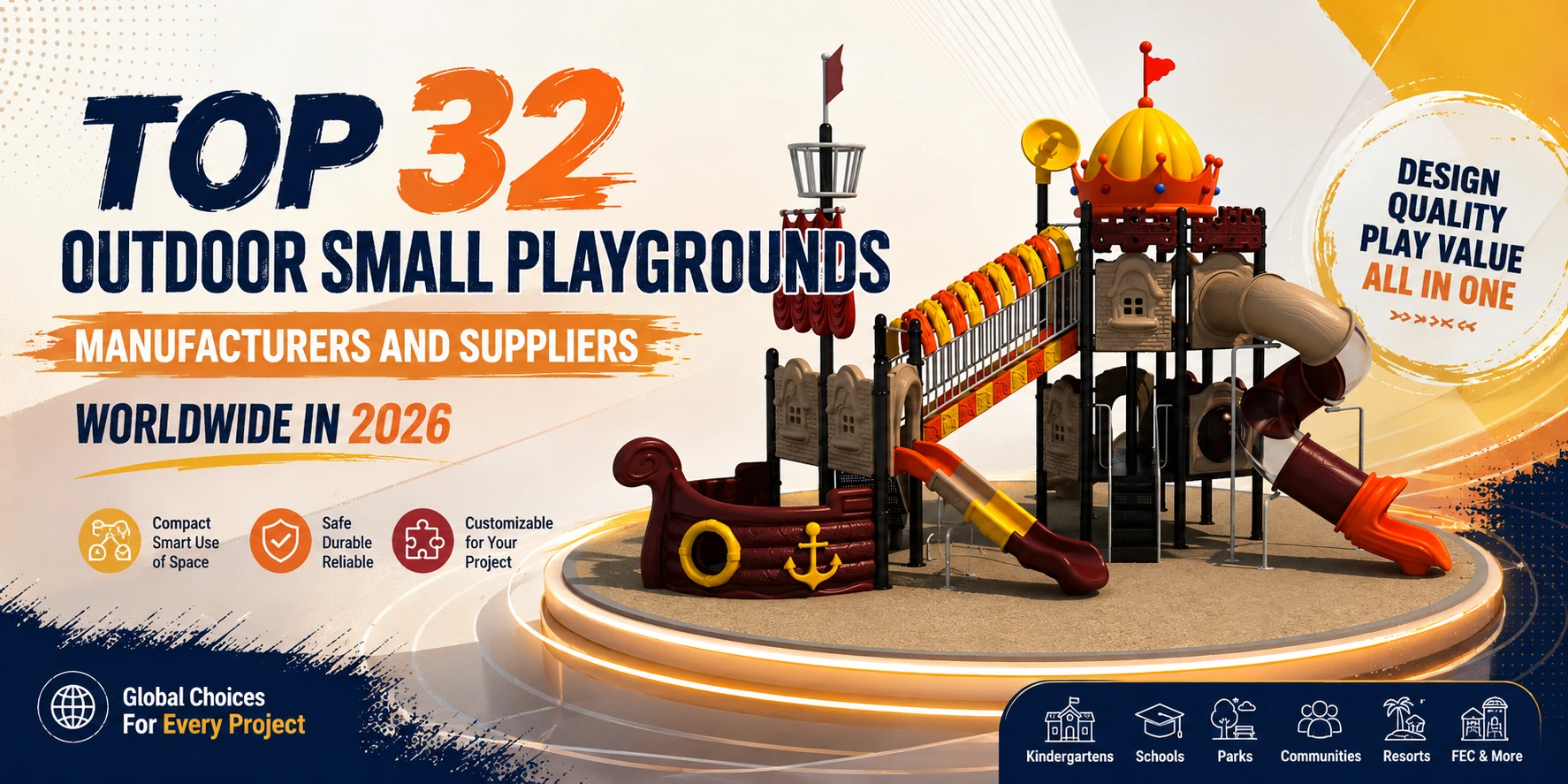 Top 32 Outdoor Small Playgrounds Manufacturers And Suppliers Worldwide In 2026