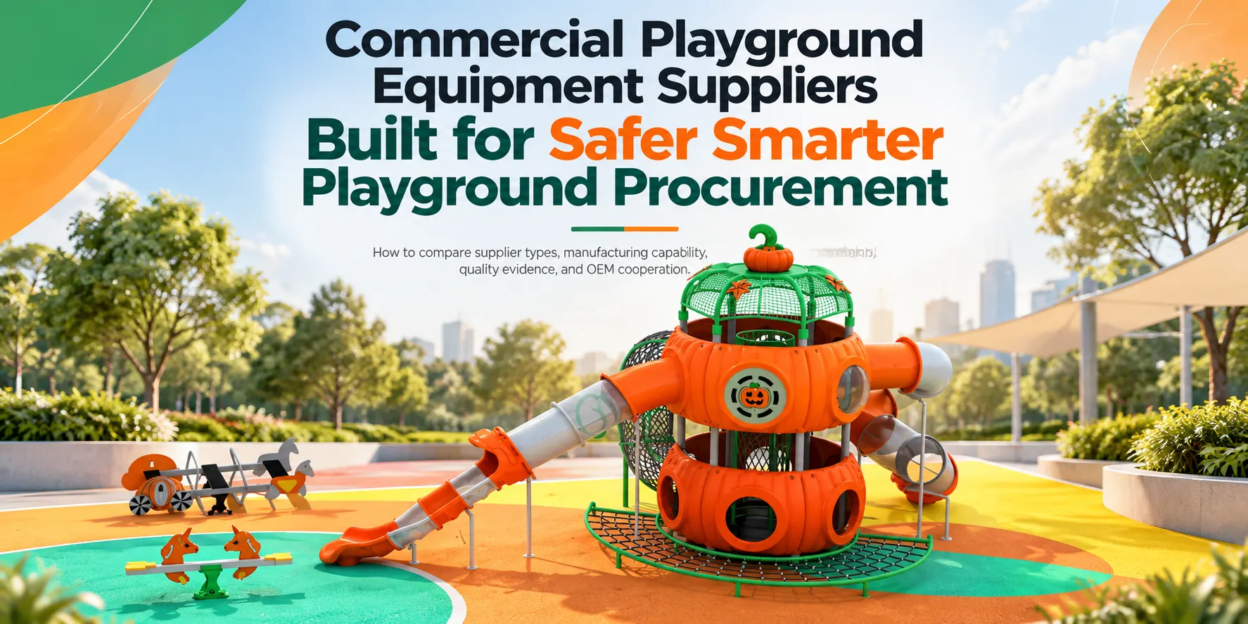 Commercial Playground Equipment Suppliers Built For Safer Smarter Playground Procurement