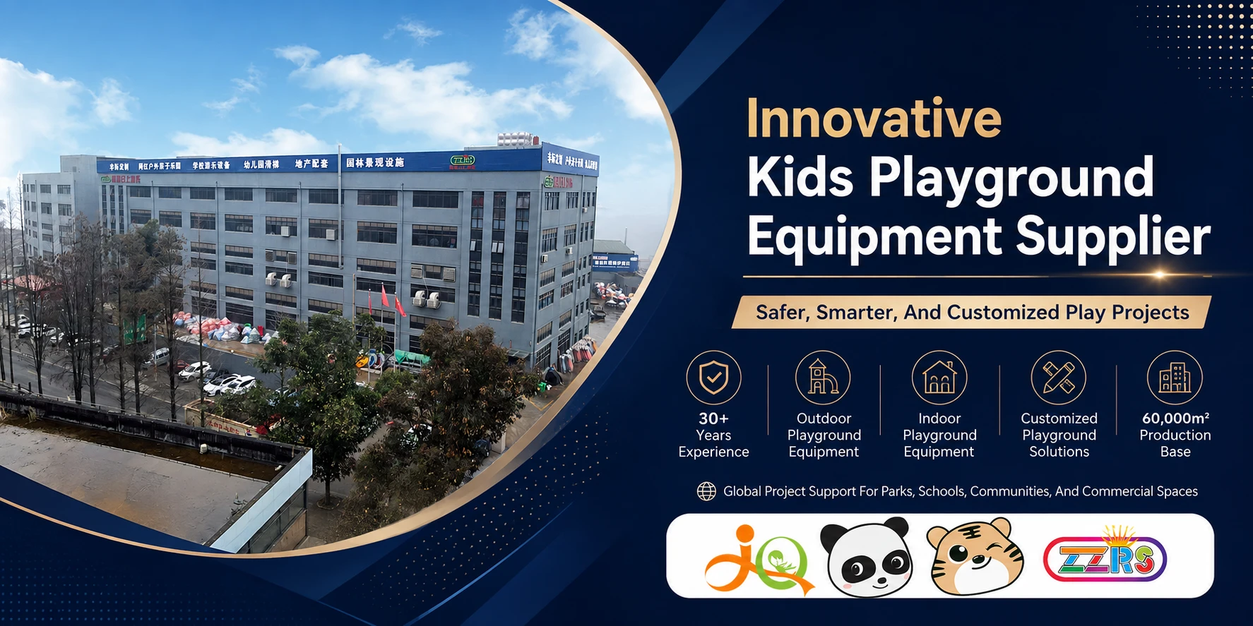 Innovative Kids Playground Equipment Supplier For Safer And Smarter Play Projects