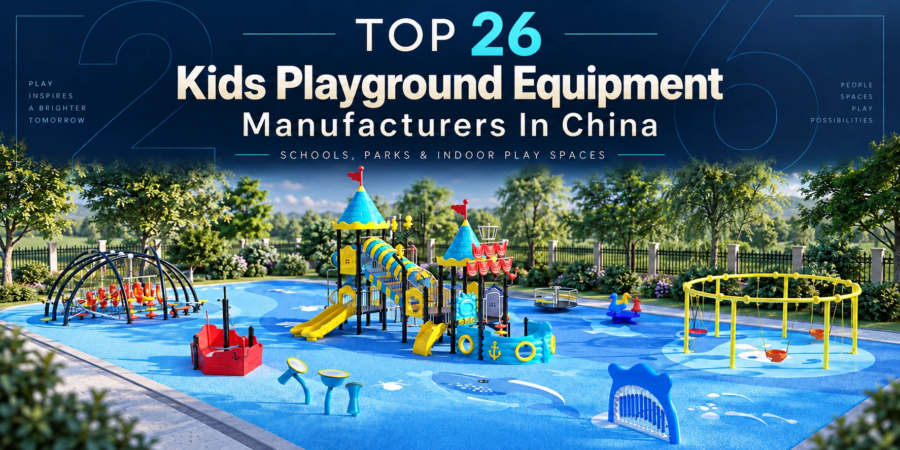 Top 26 Kids Playground Equipment Manufacturers In China For Schools, Parks, And Indoor Play Spaces