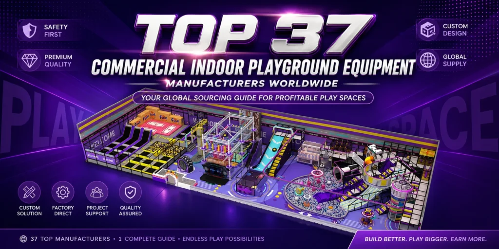 Top 37 Commercial Indoor Playground Equipment Manufacturers Shaping Profitable Play Spaces In 2026