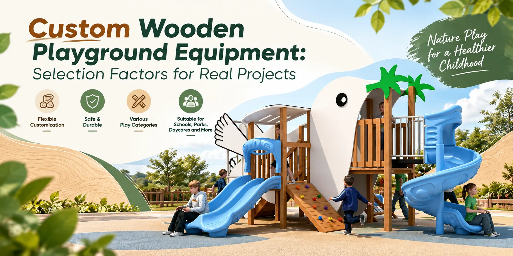 Custom Wooden Playground Equipment: Selection Factors for Real Projects